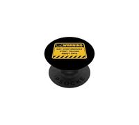 Warning May Spontaneously Start Talking About Cats PopSockets Adhesive PopGrip