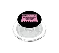 Warning May Spontaneously Start Talking About Cats PopSockets PopGrip for MagSafe