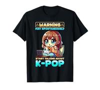 Warning May Spontaneously Start Talking About K-Pop T-Shirt