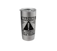 Warning May Spontaneously Start Talking About Stock Trading Stainless Steel Insulated Tumbler