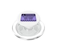 Warning May Spontaneously Start Talking About Tigers PopSockets PopGrip for MagSafe