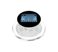 Warning May Spontaneously Start Talking About Tubas PopSockets PopGrip for MagSafe