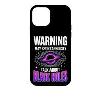 Warning May Spontaneously Talk About Black Holes Case for iPhone 12 mini
