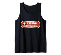Warning May Spontaneously Talk About Snowboarding Snowboard Tank Top