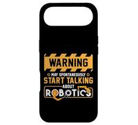 Warning May Start Funny Robotics Engineering Engineer Case for iPhone Air