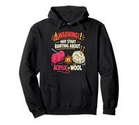 Warning May Start Ranting About Acrylic vs Wool Crocheter Pullover Hoodie