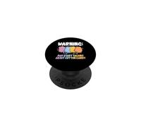Warning May Start Talking About Cotton Candy Lover PopSockets Adhesive PopGrip