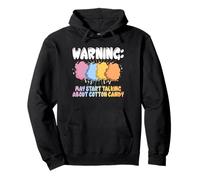 Warning May Start Talking About Cotton Candy Lover Pullover Hoodie