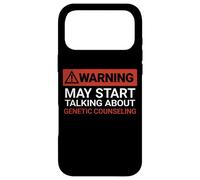 Warning May Start Talking About Genetic Counseling | Funny Case for iPhone 17 Pro Max