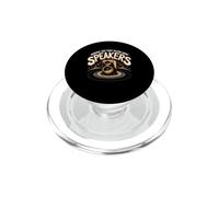 Warning May Start Talking About Speakers Vinyl Records Music PopSockets PopGrip for MagSafe