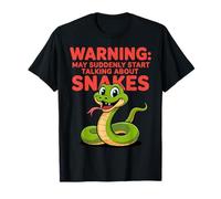 Warning: May Suddenly Start Talking About Snakes Enthusiasts T-Shirt