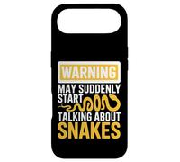 Warning May Suddenly Start Talking About Snakes Snake Lover Case for iPhone Air