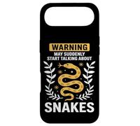 Warning May Suddenly Start Talking About Snakes Snake Lover Case for iPhone Air