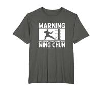 Warning May Suddenly Start Talking About Wing Chun T-Shirt