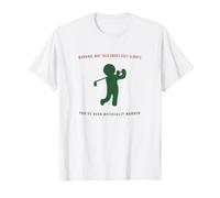 Warning May Talk About Golf Always Funny Golfer T-Shirt
