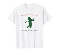 Warning May Talk About Golf Forever Funny Golfer T-Shirt