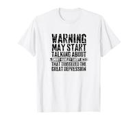Warning May Talk Smoot Hawley Tariff Act T-Shirt