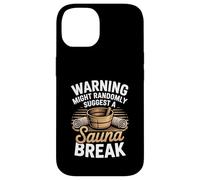 Warning Might Randomly Suggest A Sauna Break Case for iPhone 14