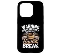 Warning Might Randomly Suggest A Sauna Break Case for iPhone 15 Pro
