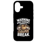 Warning Might Randomly Suggest A Sauna Break Case for iPhone 17