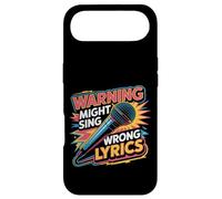 Warning Might Sing Wrong Lyrics Music Singer |- Case for iPhone Air