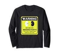 Warning Missing Parts Still Fully Operational Kidney Donor Long Sleeve T-Shirt