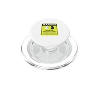Warning Missing Parts Still Fully Operational Kidney Donor PopSockets PopGrip for MagSafe