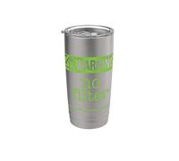 Warning! NO Filter! Use Caution Funny Sarcastic Meme Stainless Steel Insulated Tumbler