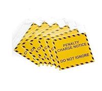 Warning- No1 - Realistic Fake Joke Parking Tickets The Ultimate Prank Fine (12 Tickets & 12 Pouches)