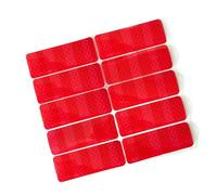 Warning Reflective Stickers Set for Infant Strollers Outdoor Night Visibility Water Proofing Adhesive Decals 10pcs Baby Carriage Warning Stickers