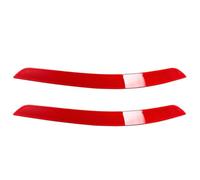 Warning reflector Compatible With VW For Caddy MK 4 2015-2020 2x Left Right O/S Red Lens Cover Rear Bumper Reflectors No Light OEM： 2K5945106D 2K5945105D