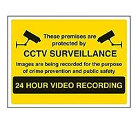 Warning Security - Images Are Recorded For Crime Prevention - 200 X 150mm