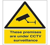 Warning Security - These Premises Are Under CCTV Surveillance - 300 X 400mm