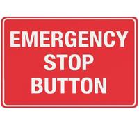 Warning Sign: Emergency Boiler Shutoff Inside This Door to The Left, Tin Sign Vintage Metal Wall Decor, suitable for boiler rooms indicating shut-off 12x8 Inch