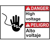 Warning Sign: Emergency Exit Only Security Alarm Will Sound, Metal Aluminum Sign, suitable for exits with alarm systems 12x8 Inch