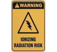 Warning Sign - Full Cylinder Ready For Use, Rust-Proof Safe Sign, for Gas Storage, Workshops, Driveway Alerts, 12x8 inch