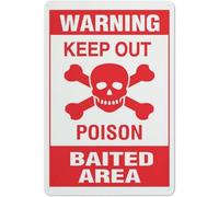 Warning Sign - Garden Access Only, Rust-Proof Security Sign, for Private Gardens, Backyards, Outdoor Areas, 12x8 inch