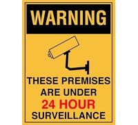 Warning Sign - Keep Safe And Stick To The Safe System Of Work, Aluminum Rust-Free Metal Sign, 4 Pre-Drilled Holes, Weather Resistant, for Workplaces, 12x8 inch