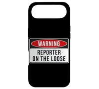 Warning Sign - Reporter On The Loose Funny Job Quote Case for iPhone Air