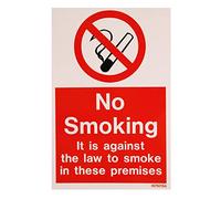 Warning Signs - NO SMOKING - S/A VINYL
