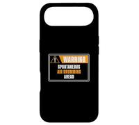 Warning Spontaneous Air Drumming Ahead Funny Drumset Drummer Case for iPhone Air