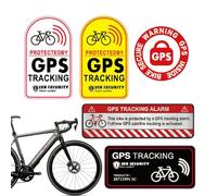 Warning Stickers For Dashboard Cameras | Car Security Stickers | Reflective Warning Stickers For Dash Cameras | Anti-Theft GPS Tracking Kit For Veh