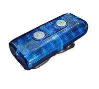 Warning Strobe Shoulder Lights,Rechargable Safety LED Flashing Security Clip lamp with Whistle Magnet for Outdoor Rescue,Traffic Guidance,patrols,Cycling,Night Run,Gift for Kids (Blue)