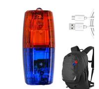 Warning Strobe Shoulder Lights - Shoulder Clip Light | Led Burst Flash Shoulder Light | Electronic Whistle Flashlight Magnet for Outdoor Rescue, Traffic Guidance, Patrols
