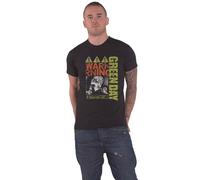 Warning T Shirt green day Black XL