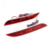 Warning Taillight Assembly 2pc LED 12V Rear Bumper Reflector Light For Mustang 2010-2013 Car Driving Brake Turn Siganl Tail Light