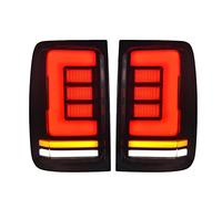Warning Taillight Assembly For Vw For Amarok V6 Lamp 2008-2020 Pickup Car Auto Rear Lights With Turn Signal Storbe Reverse Lights(Smorked Color)