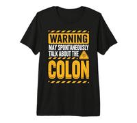 Warning Talk About The Colon Gastroenterologist Premium T-Shirt