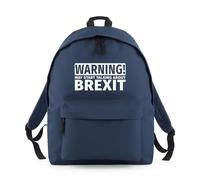 Warning Talking about Brexit Backpack Rucksack 18L Bag - 42 x 31 x 21cm