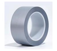 Warning Tape,Floor Marking Tape,Barrier Tape,33M Indoor Outdoor All Weather Any Surface Carpet,Tile,Wood,Stone,Concrete,Metal 1pcs(Grey,45MM x 33Meter)